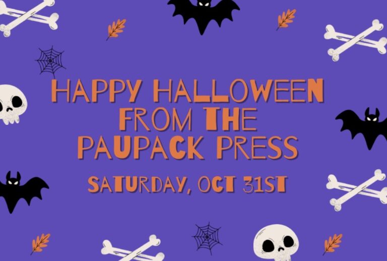 Happy Halloween From The Paupack Press!